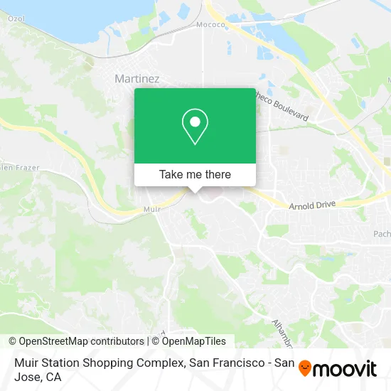 Muir Station Shopping Complex map