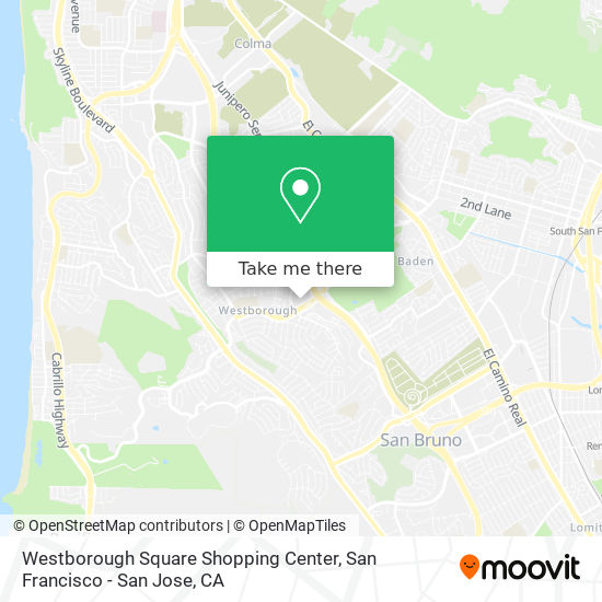 Westborough Square Shopping Center map