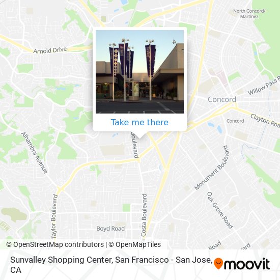 Sunvalley Shopping Center map