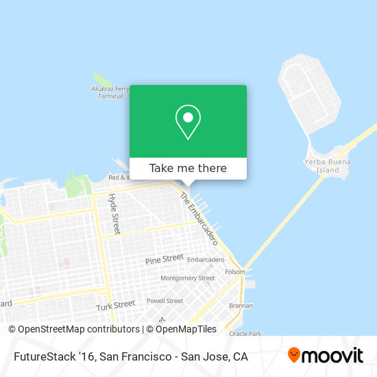 FutureStack '16 map