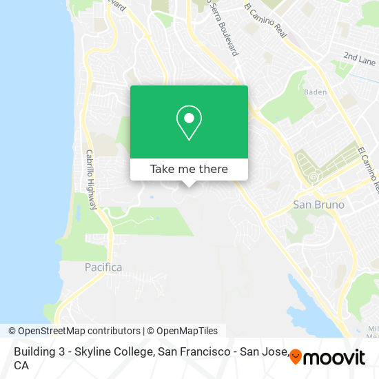 Building 3 - Skyline College map