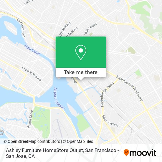 Ashley Furniture HomeStore Outlet map