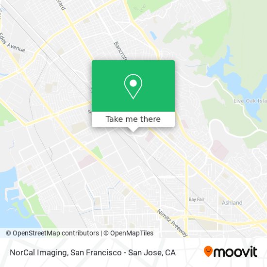 NorCal Imaging map