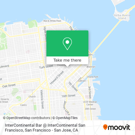 Mapa de InterContinental Bar @ InterContinental San Francisco