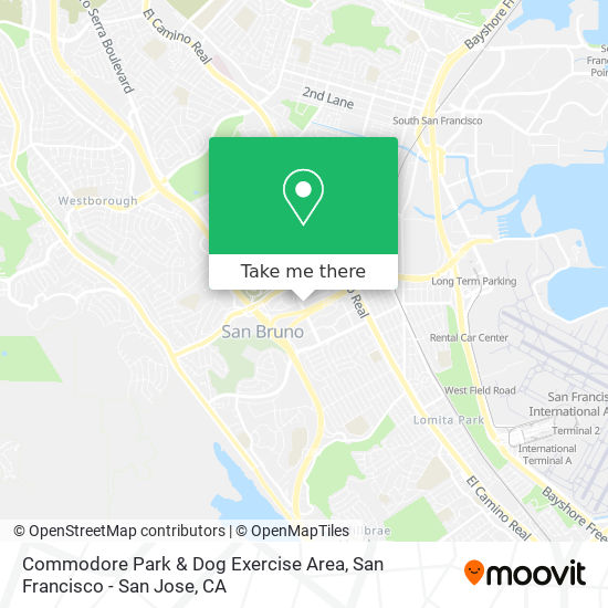Mapa de Commodore Park & Dog Exercise Area