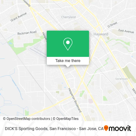 DICK'S Sporting Goods map