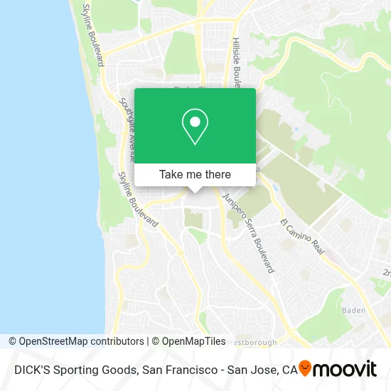 DICK'S Sporting Goods map