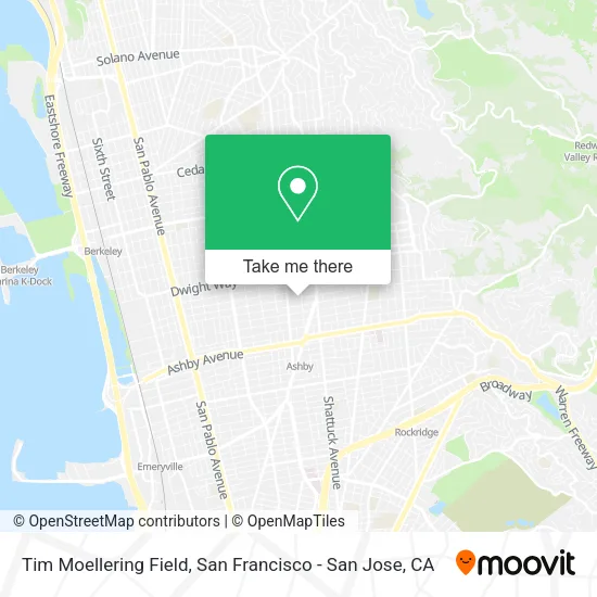 Mapa de Tim Moellering Field