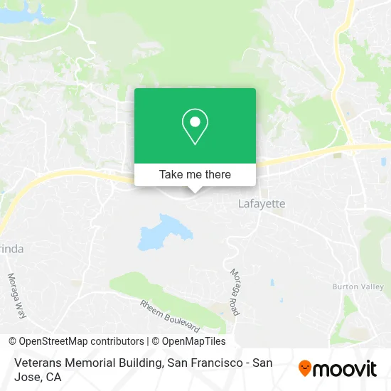 Veterans Memorial Building map