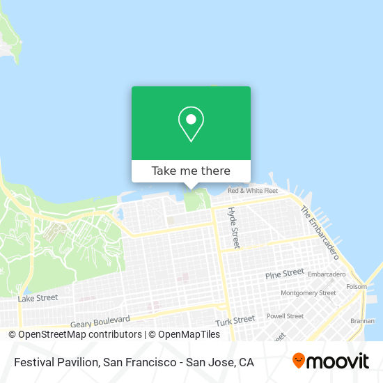 Festival Pavilion map