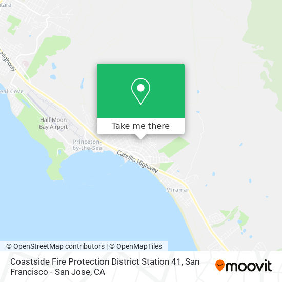 Mapa de Coastside Fire Protection District Station 41
