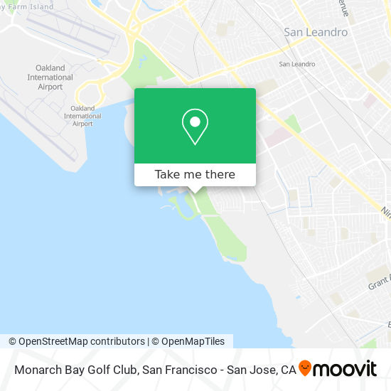 Monarch Bay Golf Club map