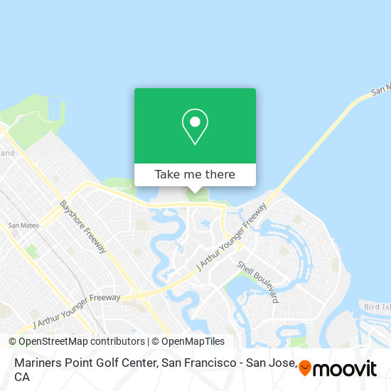 Mariners Point Golf Center map