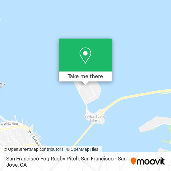 San Francisco Fog Rugby Pitch map