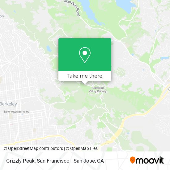 Grizzly Peak map