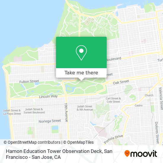Hamon Education Tower Observation Deck map