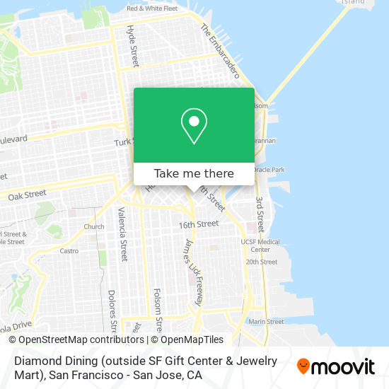 Mapa de Diamond Dining (outside SF Gift Center & Jewelry Mart)
