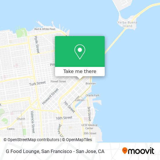 Mapa de G Food Lounge