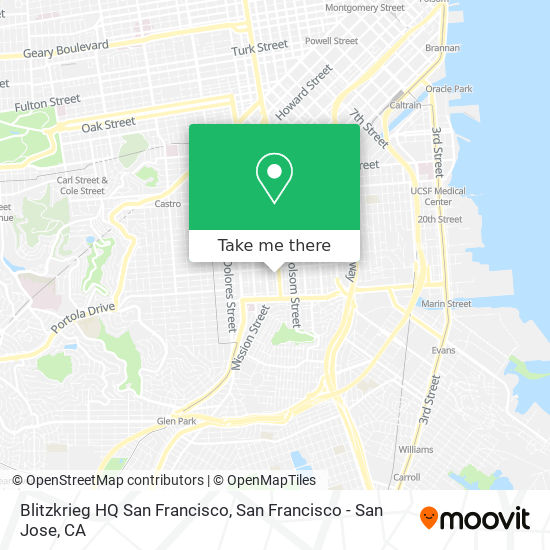 Mapa de Blitzkrieg HQ San Francisco