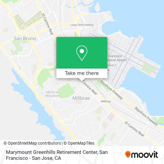 Mapa de Marymount Greenhills Retirement Center