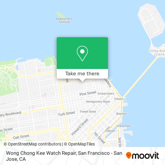 Mapa de Wong Chong Kee Watch Repair