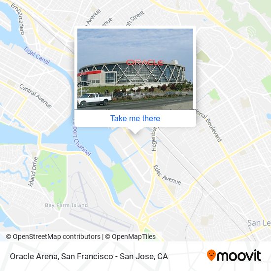 Mapa de Oracle Arena