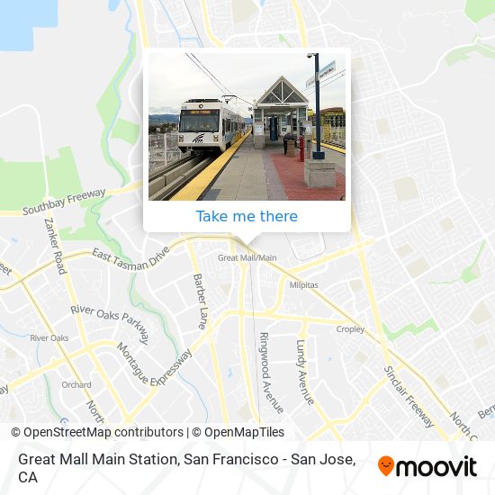 Great Mall Main Station map