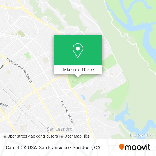 Mapa de Camel CA USA