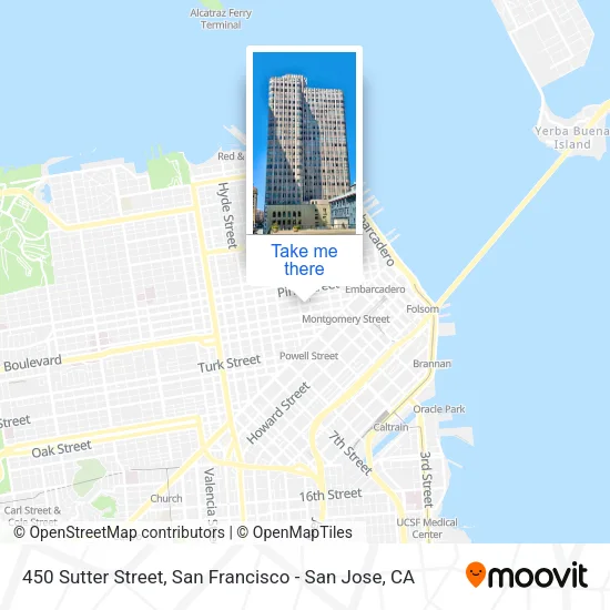 450 Sutter Street map