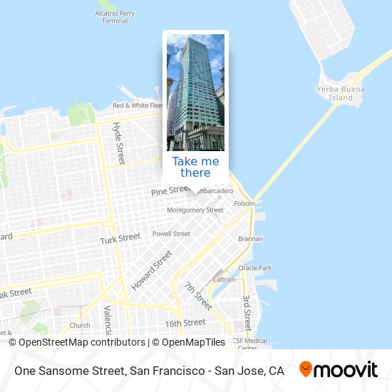 One Sansome Street map