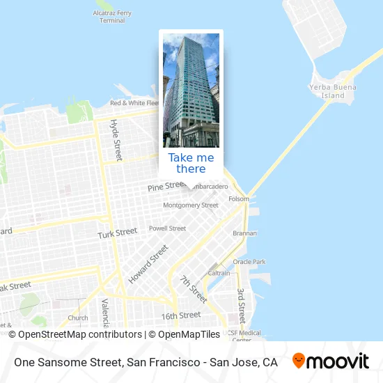 Mapa de One Sansome Street