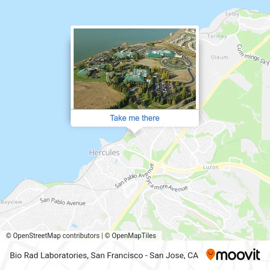 Bio Rad Laboratories map