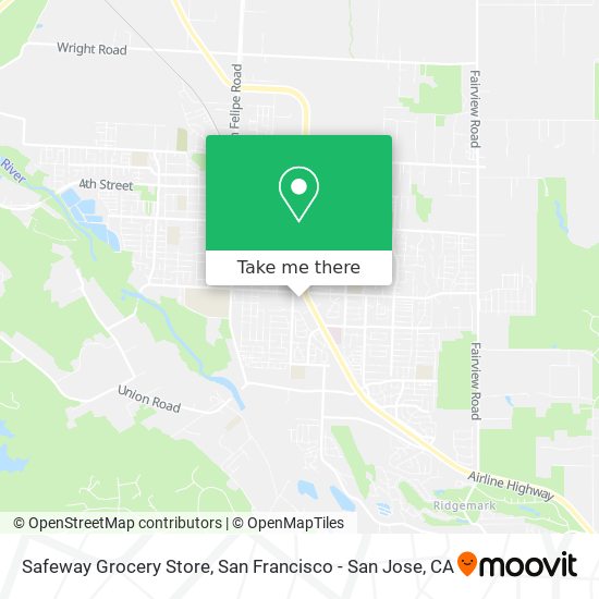 Safeway Grocery Store map