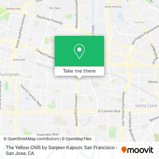 The Yellow Chilli by Sanjeev Kapoor map