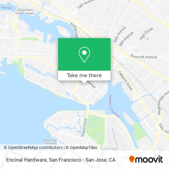 Encinal Hardware map