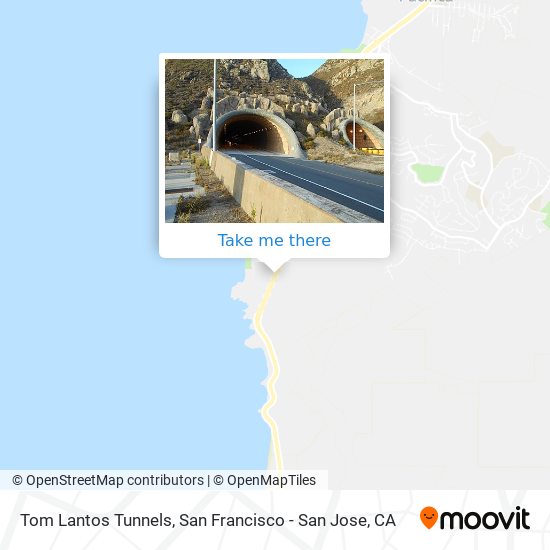 Mapa de Tom Lantos Tunnels