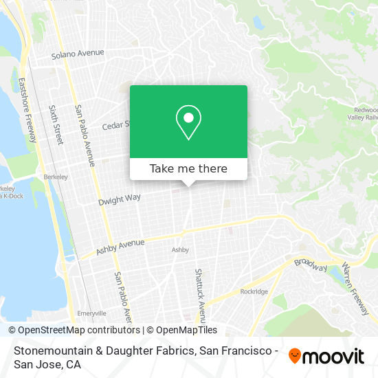 Stonemountain & Daughter Fabrics map