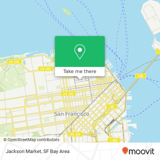 Jackson Market map