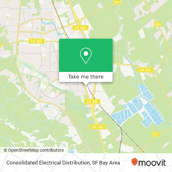 Consolidated Electrical Distribution map