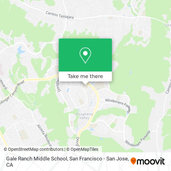 Gale Ranch Middle School map