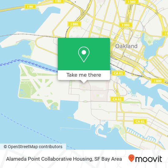 Mapa de Alameda Point Collaborative Housing