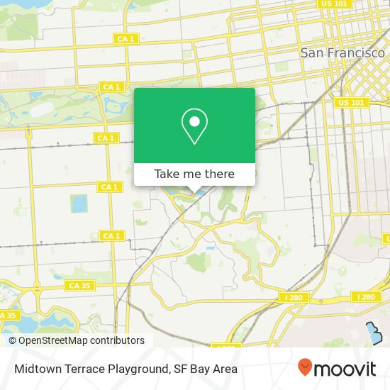 Mapa de Midtown Terrace Playground