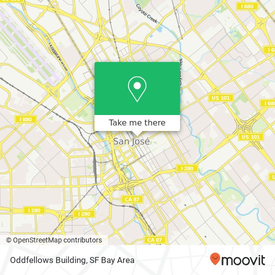 Oddfellows Building map
