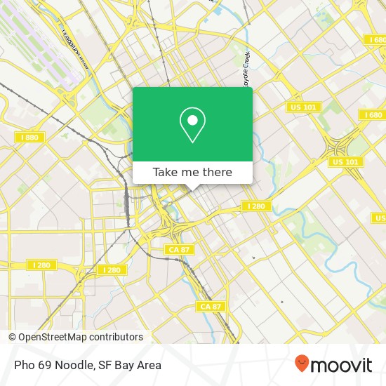 Pho 69 Noodle map