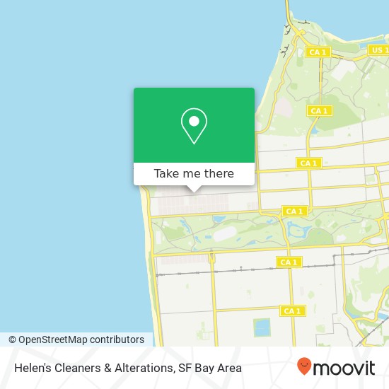 Helen's Cleaners & Alterations map