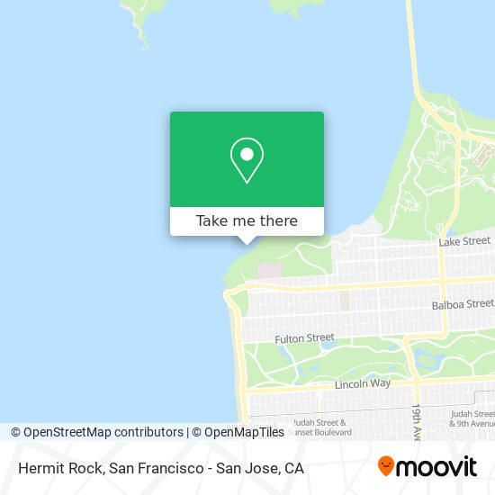 Mapa de Hermit Rock