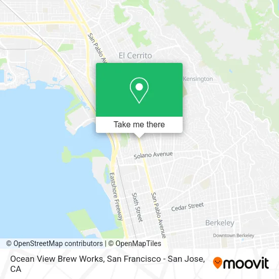 Ocean View Brew Works map