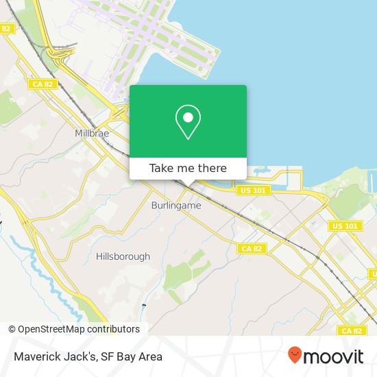 Maverick Jack's map
