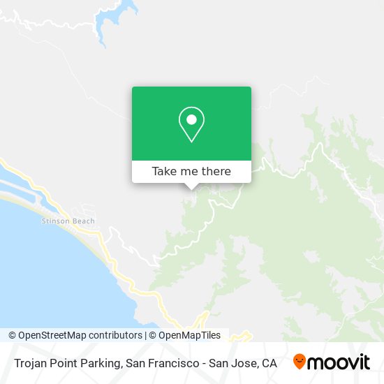Mapa de Trojan Point Parking