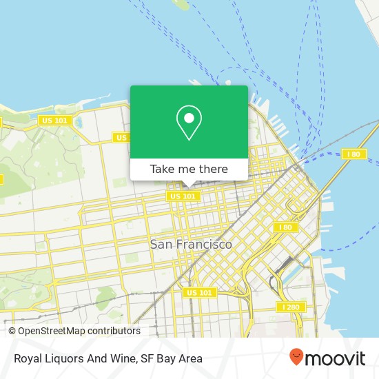 Royal Liquors And Wine map